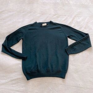 WOOYOUNGMI Deep Teal Wool Sweater SIze Small